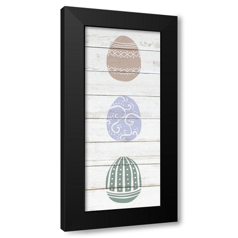 Vintage Easter 3 Black Modern Wood Framed Art Print by Bailey, Ann