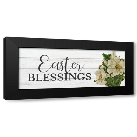 Vintage Easter 10 Black Modern Wood Framed Art Print with Double Matting by Bailey, Ann