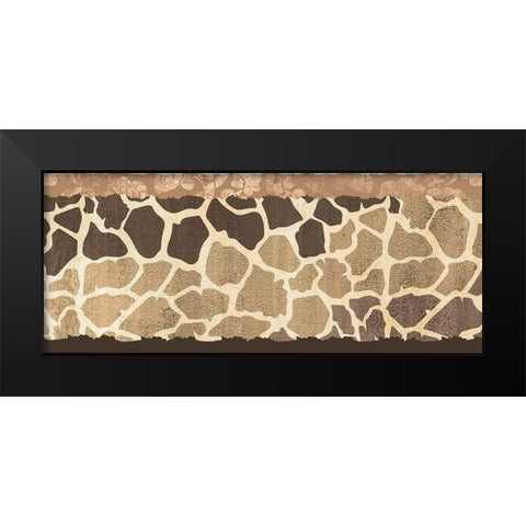 Exotic Safari 2 Black Modern Wood Framed Art Print by Bailey, Ann