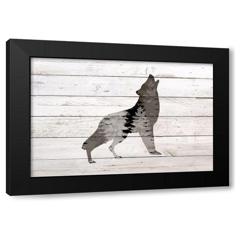 Into the Forest 4 Black Modern Wood Framed Art Print with Double Matting by Bailey, Ann