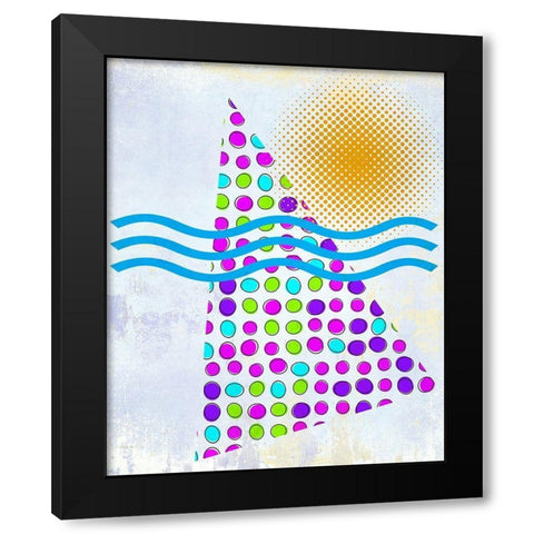 Sunny Day 1 Black Modern Wood Framed Art Print by Bailey, Ann