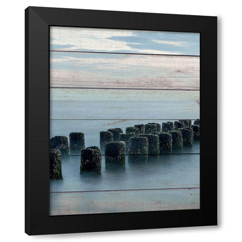 Endless Sea 2 Black Modern Wood Framed Art Print with Double Matting by Bailey, Ann