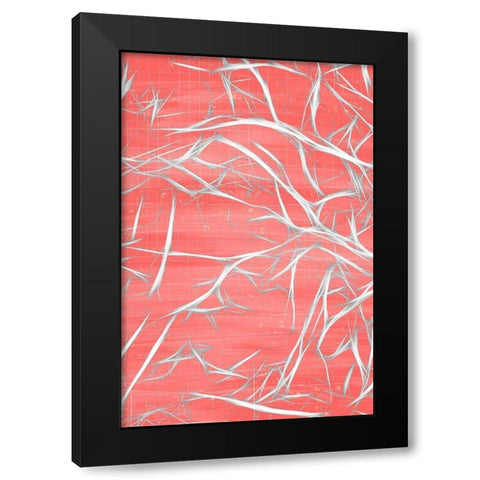 Nerves 1 Black Modern Wood Framed Art Print by Bailey, Ann