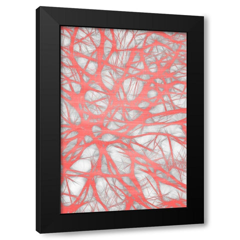 Nerves 2 Black Modern Wood Framed Art Print by Bailey, Ann