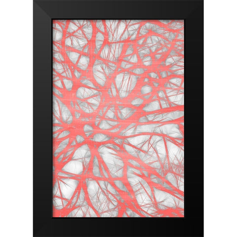 Nerves 2 Black Modern Wood Framed Art Print by Bailey, Ann