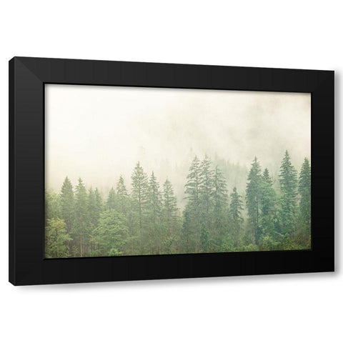 Adventure is Worthwhile Black Modern Wood Framed Art Print with Double Matting by Bailey, Ann