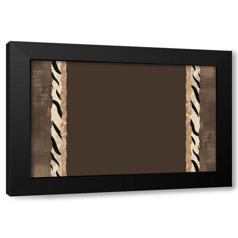 Exotic Safari 1 Black Modern Wood Framed Art Print by Bailey, Ann