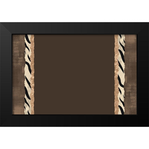 Exotic Safari 1 Black Modern Wood Framed Art Print by Bailey, Ann