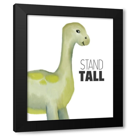 Stand Tall 1 Black Modern Wood Framed Art Print with Double Matting by Bailey, Ann