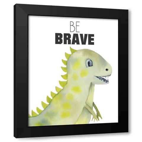 Stand Tall 2 Black Modern Wood Framed Art Print by Bailey, Ann