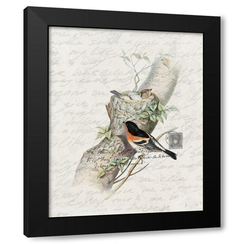 Nesting 3 Black Modern Wood Framed Art Print with Double Matting by Bailey, Ann