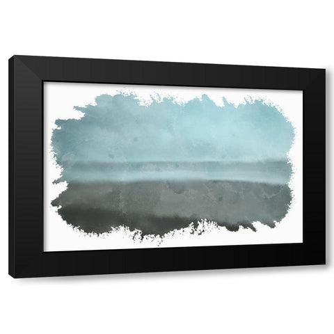 Dusky Beach Black Modern Wood Framed Art Print by Bailey, Ann