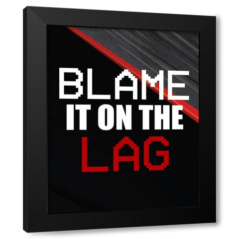 Gamer 3 Black Modern Wood Framed Art Print by Bailey, Ann