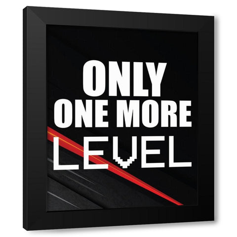 Gamer 4 Black Modern Wood Framed Art Print by Bailey, Ann