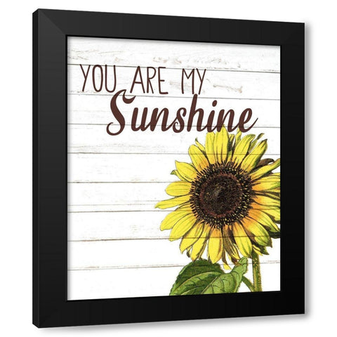 You Are Black Modern Wood Framed Art Print by Bailey, Ann