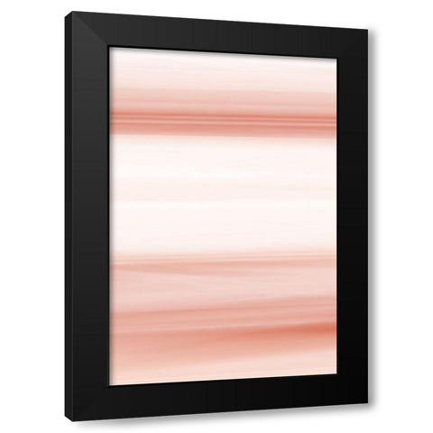 Ombre Black Modern Wood Framed Art Print with Double Matting by Bailey, Ann