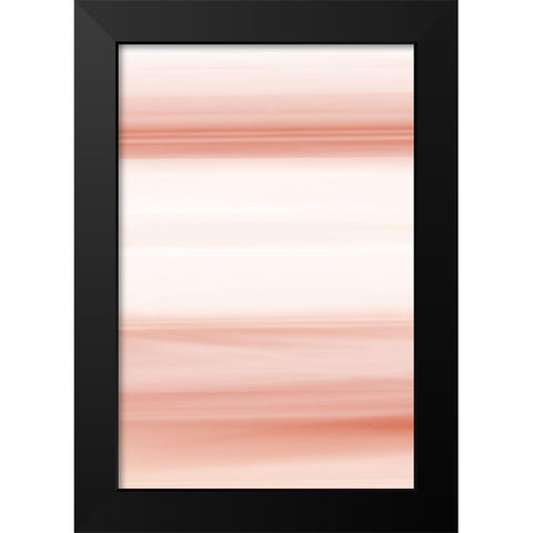 Ombre Black Modern Wood Framed Art Print by Bailey, Ann