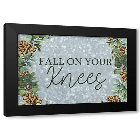 Fall Black Modern Wood Framed Art Print with Double Matting by Bailey, Ann