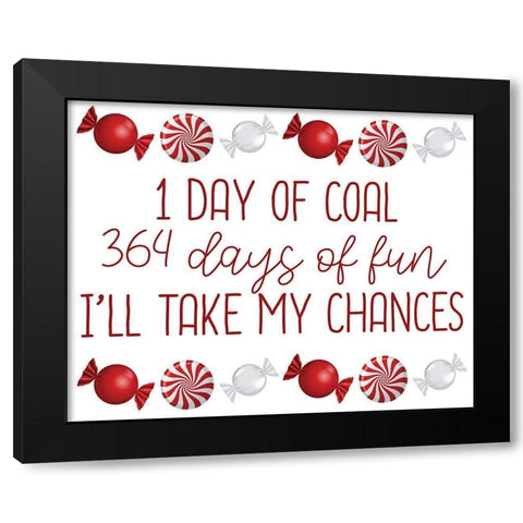 One Day Black Modern Wood Framed Art Print with Double Matting by Bailey, Ann