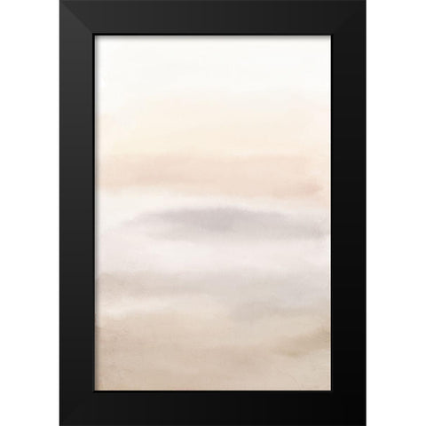 Soft Sunset Black Modern Wood Framed Art Print by Bailey, Ann