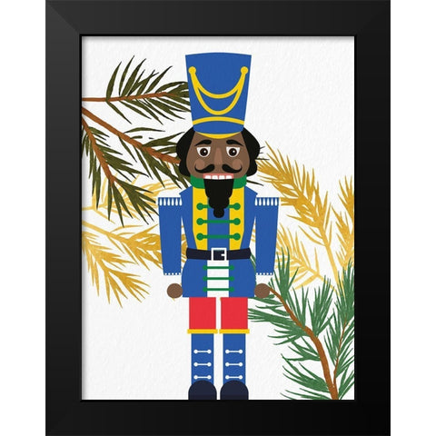 Bright Nutcracker 1 v2 Black Modern Wood Framed Art Print by Bailey, Ann