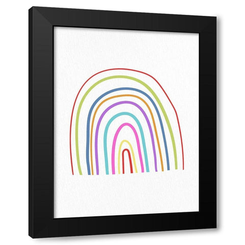 I Am Smart 1 Black Modern Wood Framed Art Print by Bailey, Ann