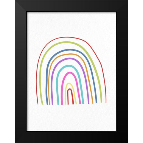 I Am Smart 1 Black Modern Wood Framed Art Print by Bailey, Ann