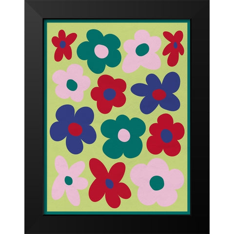 Be Good 1 Black Modern Wood Framed Art Print by Bailey, Ann