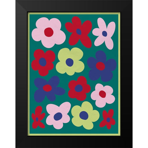 Be Good 3 Black Modern Wood Framed Art Print by Bailey, Ann