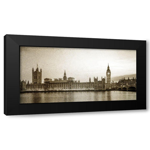 Big Ben Black Modern Wood Framed Art Print with Double Matting by Bailey, Ann