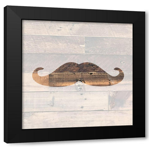 Manly Men 1 Black Modern Wood Framed Art Print by Bailey, Ann
