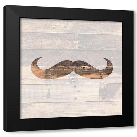 Manly Men 3 Black Modern Wood Framed Art Print by Bailey, Ann