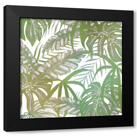 Aloha 1 Black Modern Wood Framed Art Print with Double Matting by Bailey, Ann
