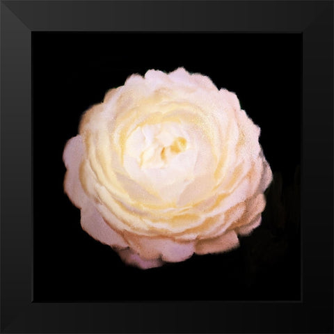 Rose Gold Black Modern Wood Framed Art Print by Bailey, Ann