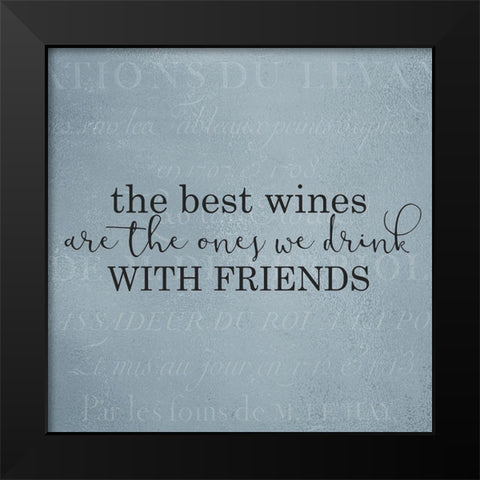 The Best 2 Black Modern Wood Framed Art Print by Bailey, Ann