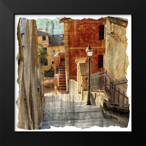 In Italy 2 Black Modern Wood Framed Art Print by Bailey, Ann