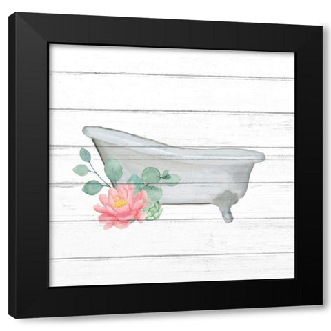 Rest 2 Black Modern Wood Framed Art Print by Bailey, Ann