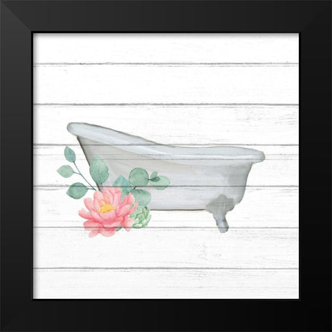 Rest 2 Black Modern Wood Framed Art Print by Bailey, Ann