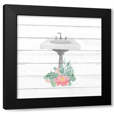 Rest 3 Black Modern Wood Framed Art Print by Bailey, Ann