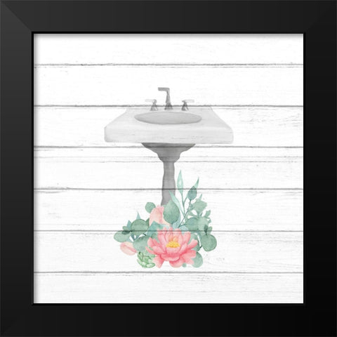 Rest 3 Black Modern Wood Framed Art Print by Bailey, Ann