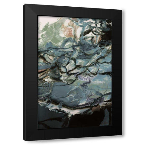 Lunar Pool Black Modern Wood Framed Art Print by Bilotta, Barbara