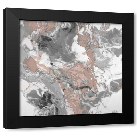 Hushed Concord Black Modern Wood Framed Art Print with Double Matting by Bilotta, Barbara