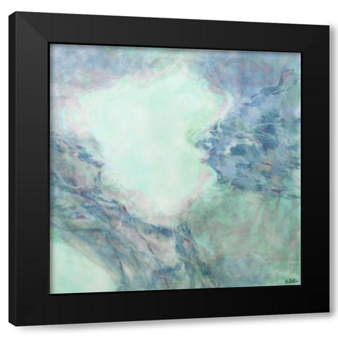 Centrifuge Black Modern Wood Framed Art Print by Bilotta, Barbara
