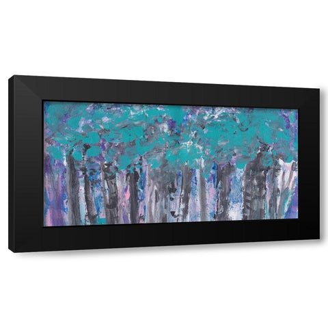 Passing Time Black Modern Wood Framed Art Print by Dyer, Beverly
