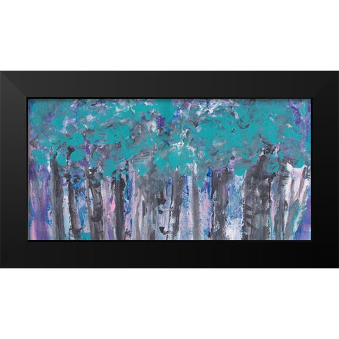 Passing Time Black Modern Wood Framed Art Print by Dyer, Beverly