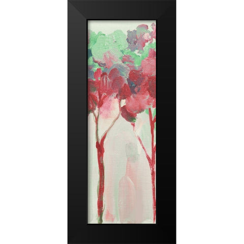 Woodhaven Forest 1 Black Modern Wood Framed Art Print by Boho Hue Studio