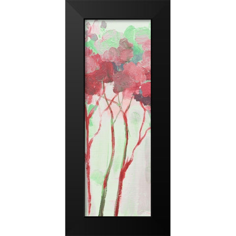 Woodhaven Forest 2 Black Modern Wood Framed Art Print by Boho Hue Studio