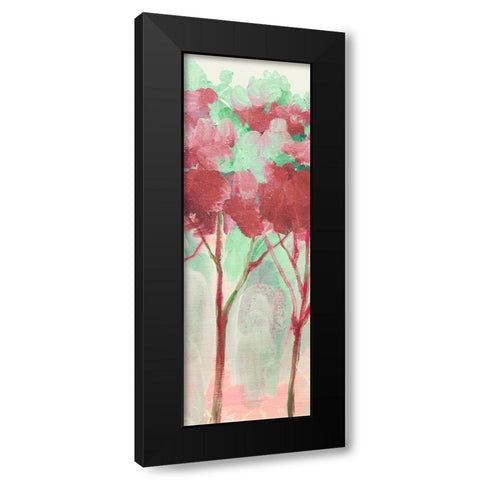 Woodhaven Forest 3 Black Modern Wood Framed Art Print with Double Matting by Boho Hue Studio