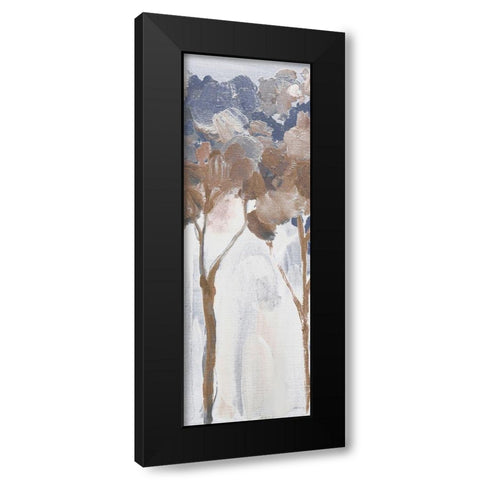 Woodland Forest 1 Black Modern Wood Framed Art Print with Double Matting by Boho Hue Studio