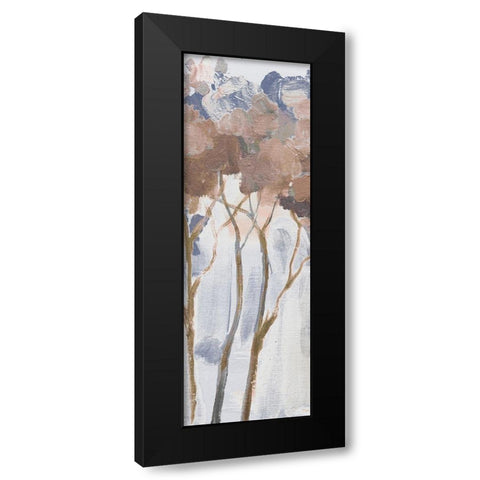 Woodland Forest 1 Black Modern Wood Framed Art Print with Double Matting by Boho Hue Studio